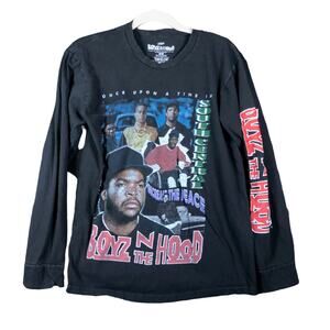Boyz N The Hood Shirt Short Sleeve Crew Neck Long Sleeve Graphic 2020 M